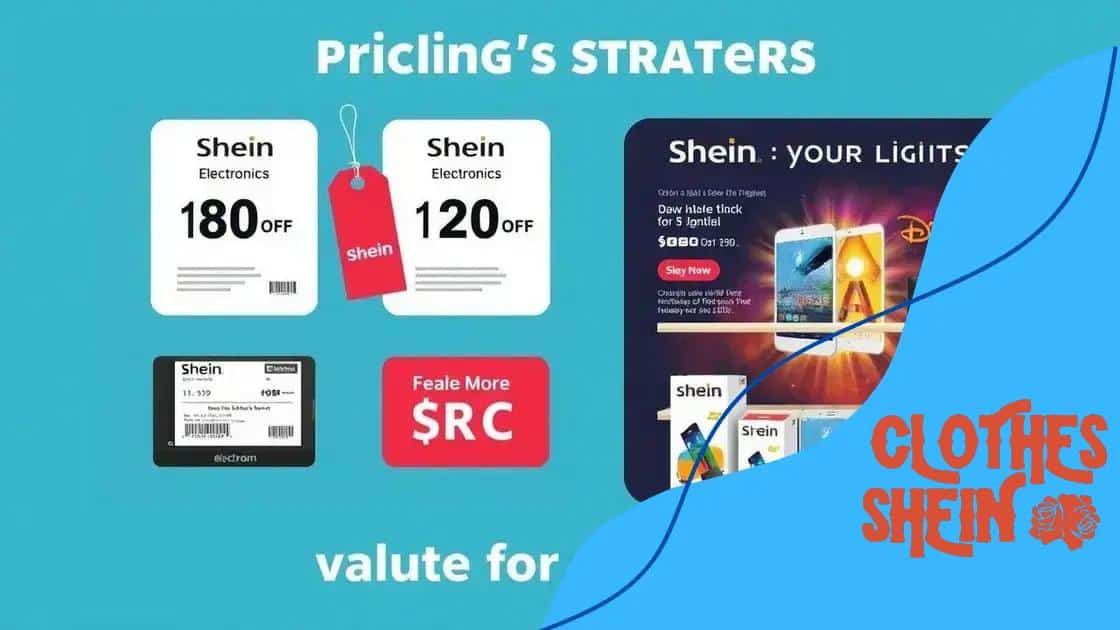 Pricing strategies: Value for money