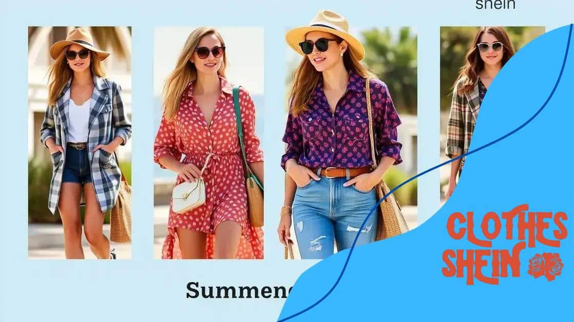 How to style Shein summer outfits
