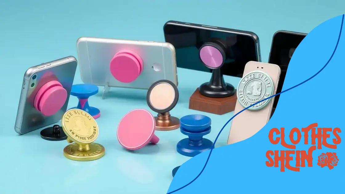 Unique phone grips and stands you need