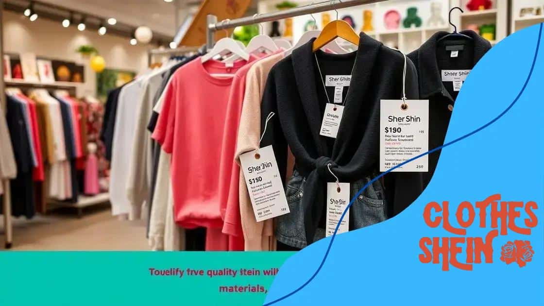 Tips for finding quality items on Shein