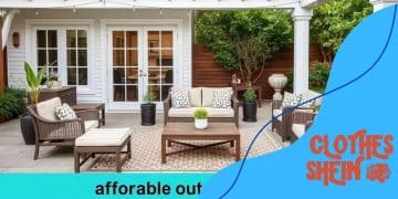 Shein’s affordable outdoor furniture for patios