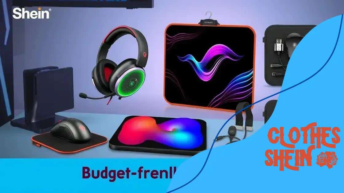 Budget-friendly gaming accessories from Shein