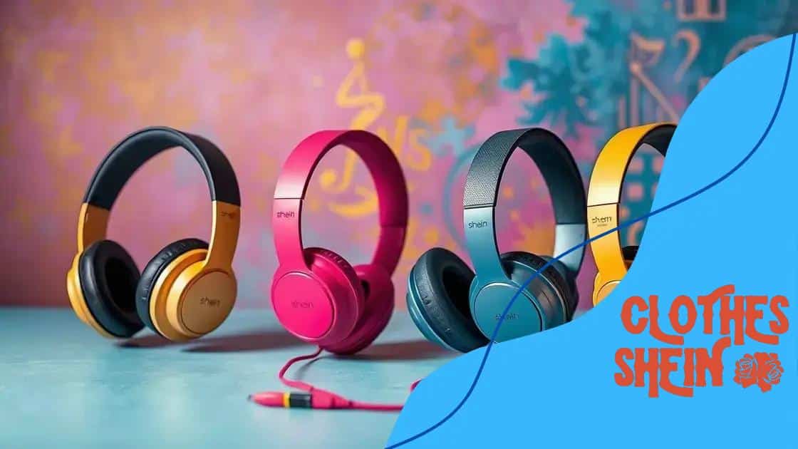 Best Shein headphones for different genres