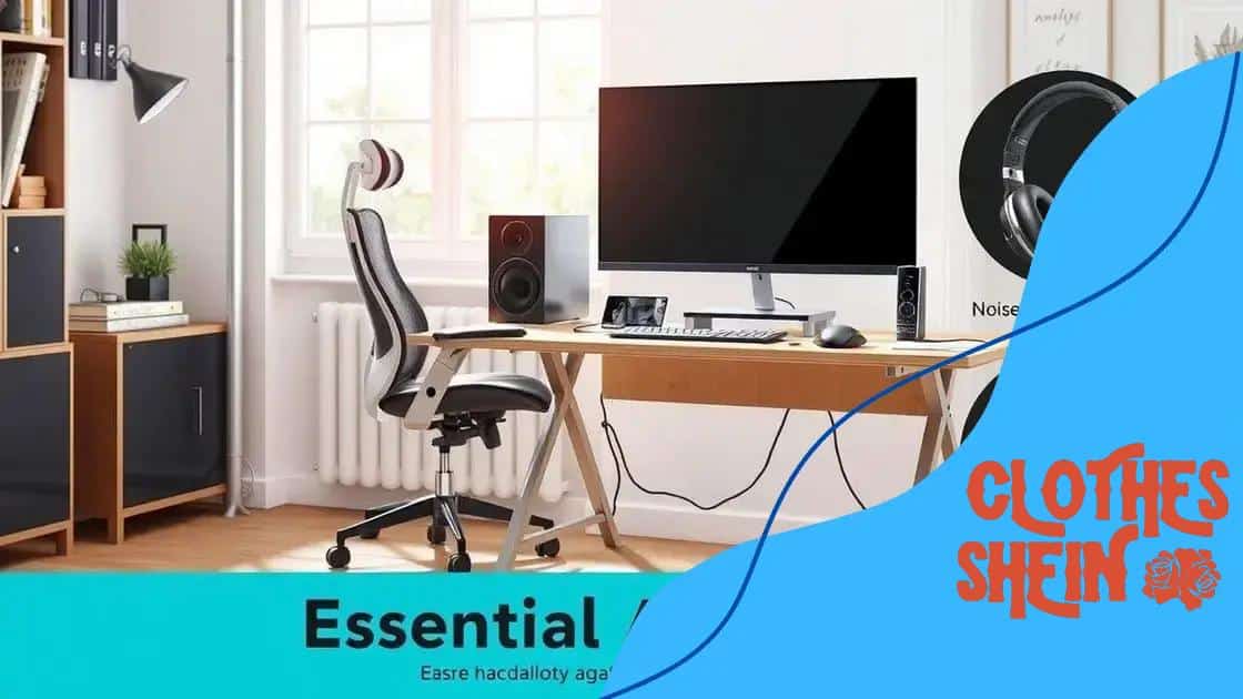 top computer accessories for home office setups