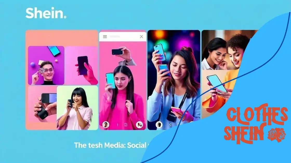 The role of social media in Shein