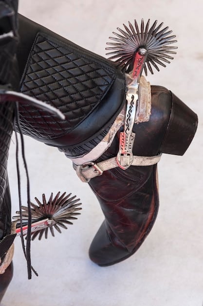 A close-up shot of various boots (e.g., over-the-knee, ankle boots, chelsea boots) showcasing different textures (e.g., suede, leather, patent leather) and details (e.g., buckles, laces, zippers).