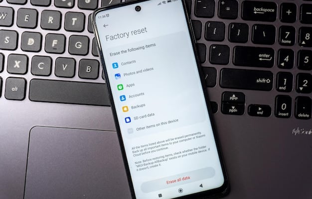 Close-up of a smartphone screen showing the Google account login page during the setup process, with various app icons in the background.