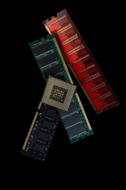 A detailed view of a motherboard with an NVMe PCIe 5.0 SSD installed in the M.2 slot. The image should highlight the specific PCIe 5.0 slot and the surrounding components. A label should clearly identify the PCIe 5.0 slot and its location on the motherboard. The image should also include a ruler or scale to give a sense of size and dimensions.