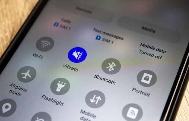 A screenshot of an Android phone showing the Bluetooth settings menu. The Bluetooth toggle is highlighted, and a list of available devices is displayed.
