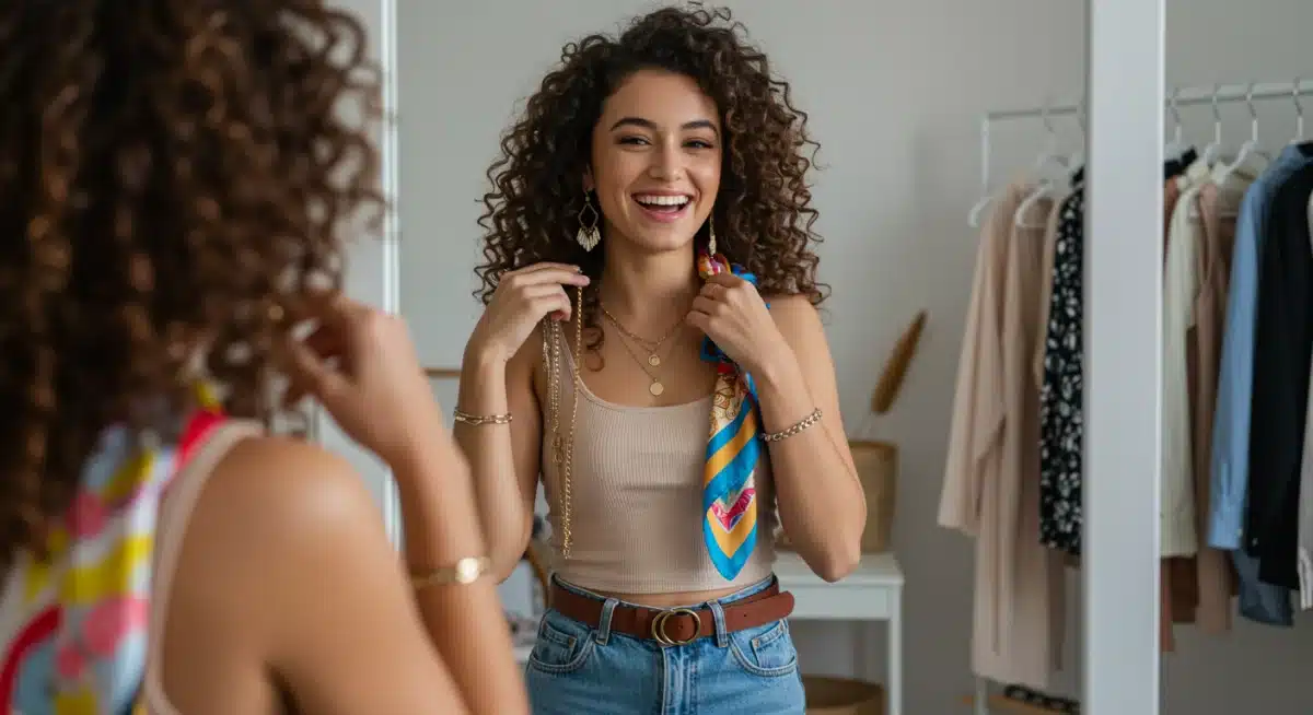 Accessorizing to elevate affordable stylish outfits