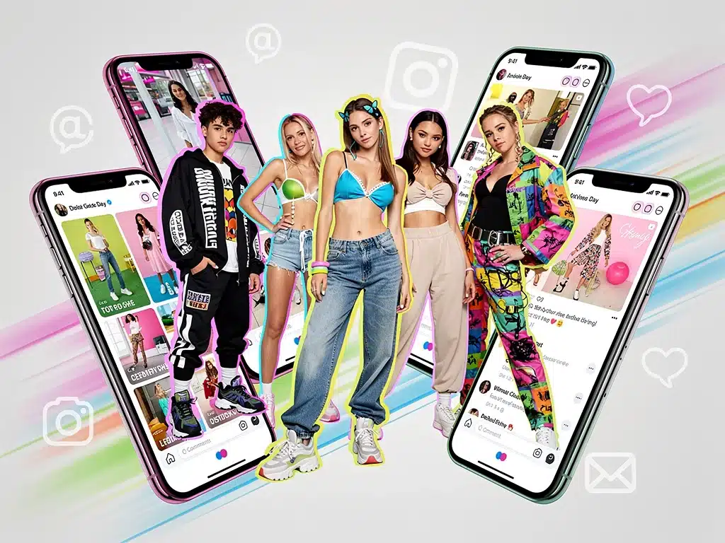 Impacto de las Redes Sociales en las Microtendencias de Ropa: 4 estilos virales